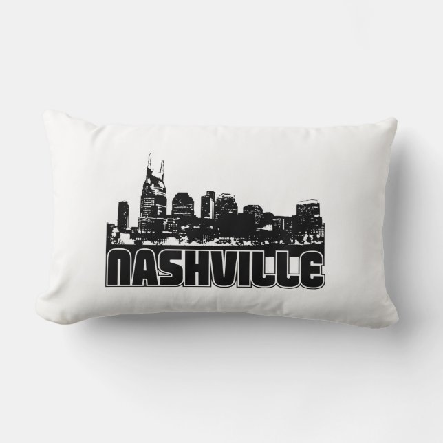 Nashville horisont lumbarkudde (Framsida)