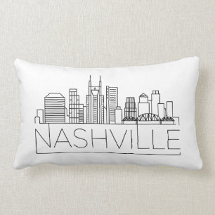 Nashville horisont lumbarkudde