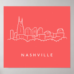 Nashville horisont poster
