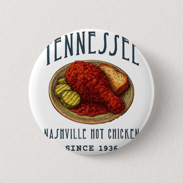 Nashville Hot Chicken  Knapp (Framsida)