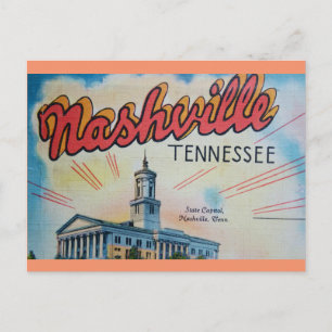 Nashville Huvudstad Vykort
