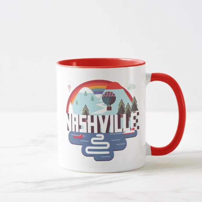 Nashville i design mugg (Höger)
