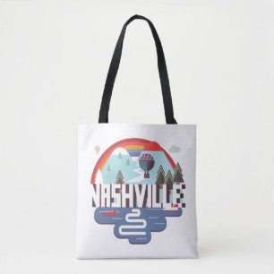Nashville i design tygkasse