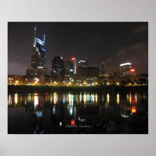 Nashville i Night Poster