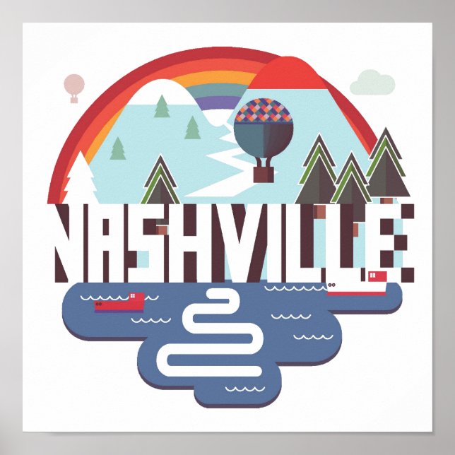 Nashville In Design Poster (Framsidan)