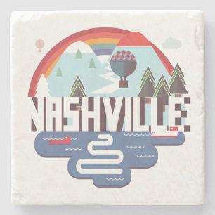 Nashville In Design Stenunderlägg