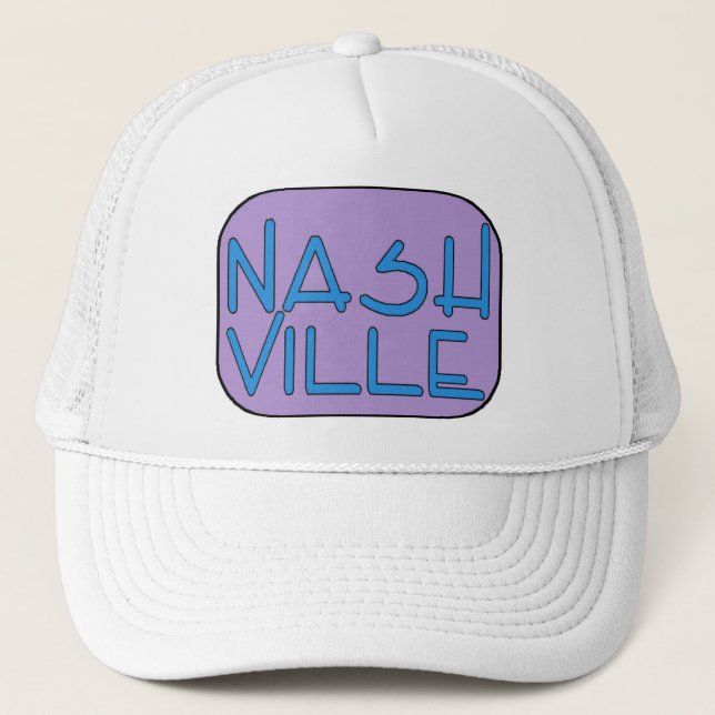 Nashville lilor truckerkeps (Framsida)