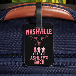 Nashville Möhippa Sista Bash I Nash Cowgirl Bagagebricka