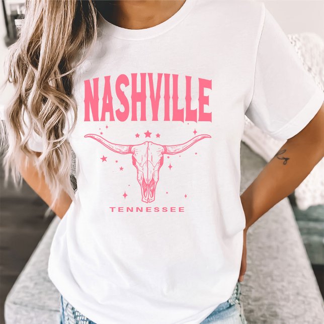 Nashville Möhippa Sista Bash I Nash Cowgirl T Shirt (Skapare uppladdad)