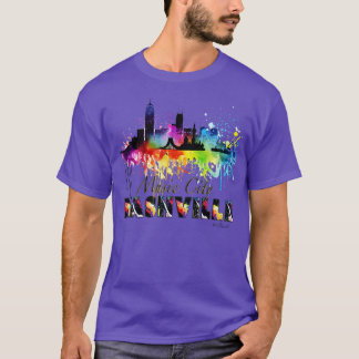 Nashville Music City T Shirt