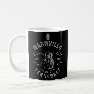Nashville Music City Usa Kaffemugg