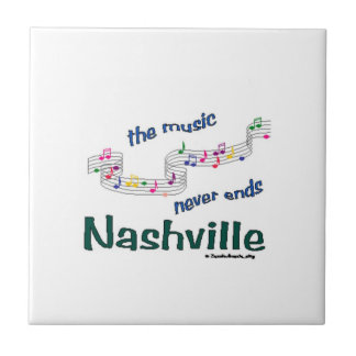 Nashville Musik noter Kakelplatta