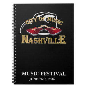 Nashville. Musikstad Anteckningsbok