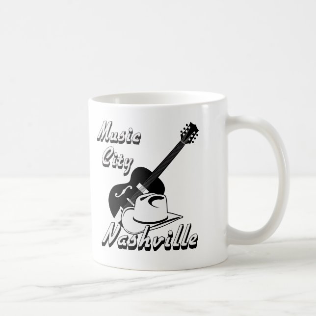 Nashville. Musikstad Kaffemugg (Höger)