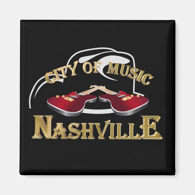 Nashville. Musikstad Magnet (Framsidan)