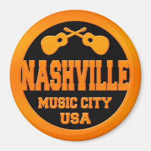 Nashville musikstad USA Magnet