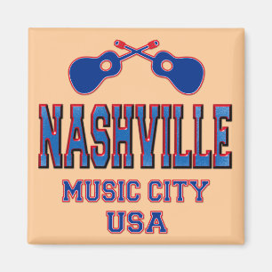 Nashville musikstad USA Magnet