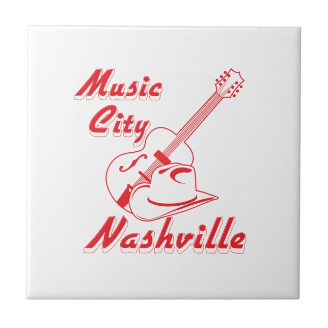 Nashville. Musikstaden Kakelplatta (Framsidan)