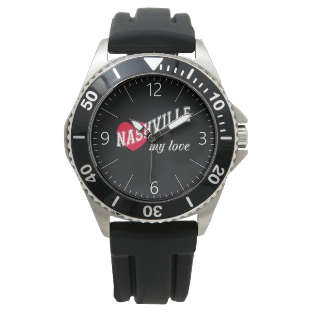 Nashville my kärlek armbandsur (Framsida)