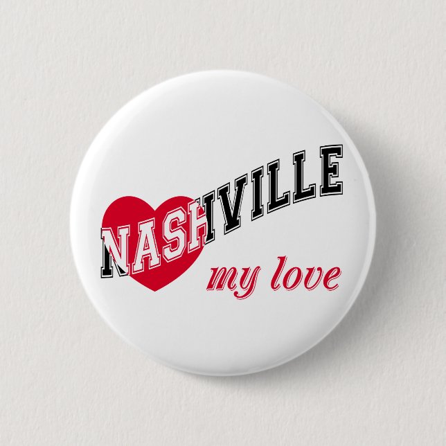 Nashville my kärlek knapp (Framsida)
