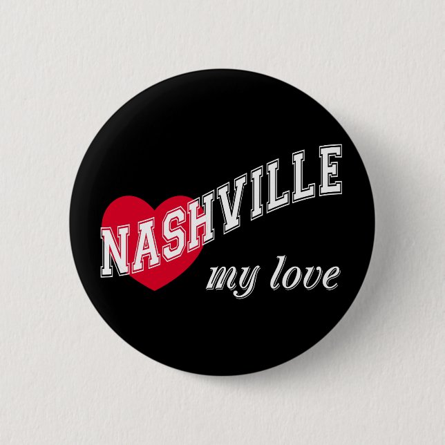 Nashville my kärlek knapp (Framsida)