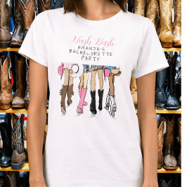  Nashville Nash Bash Brud Bachelorette Mode  T Shirt