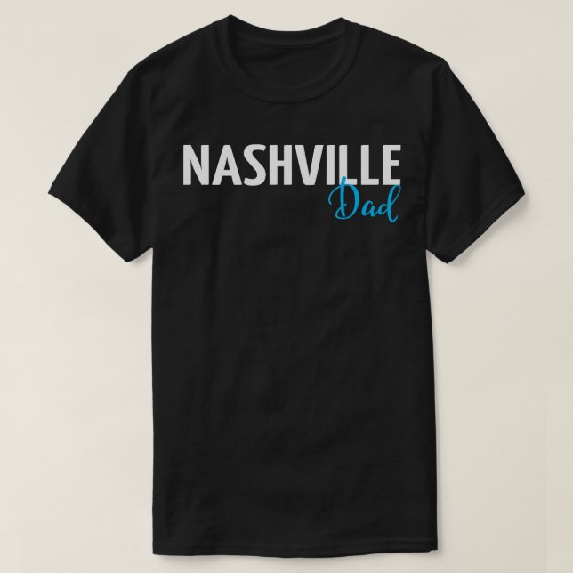 Nashville Pappa 1 T Shirt (Design framsida)