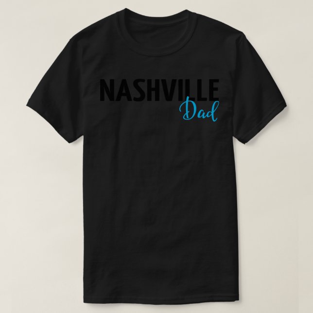 Nashville Pappa T Shirt (Design framsida)
