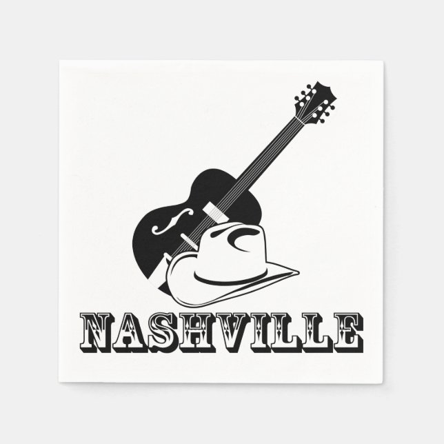 Nashville Pappersservett (Framsidan)