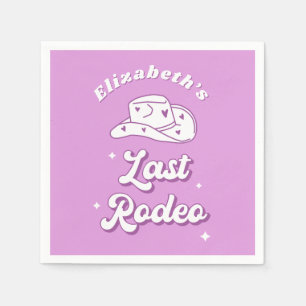 Nashville Sängkammare Sista Rodeo Pappersservett