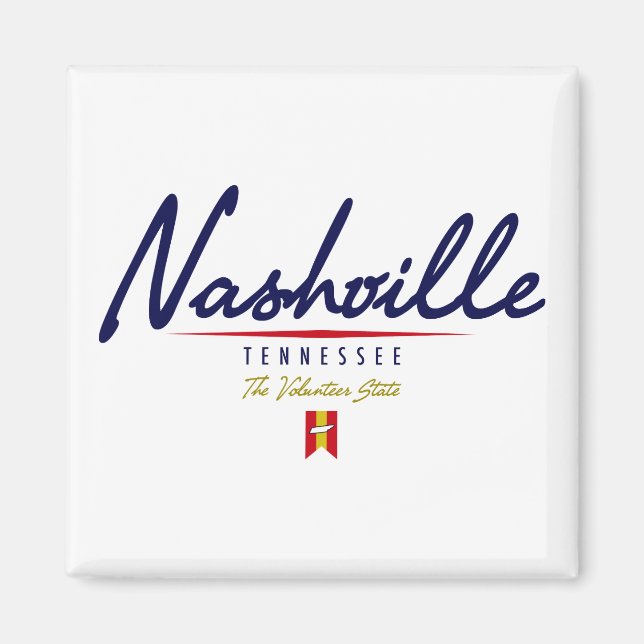 Nashville Script Magnet (Framsidan)