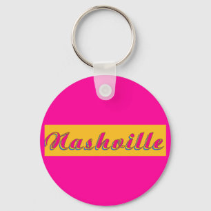 Nashville Script Nyckelring