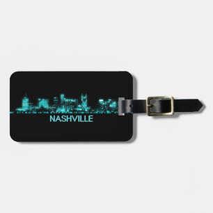 Nashville Skyline Bagagebricka