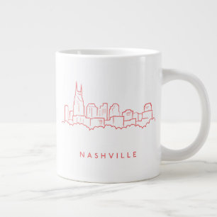 Nashville Skyline Jumbo Mugg
