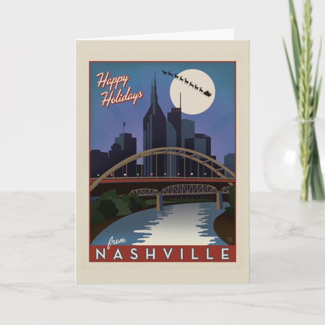 Nashville Skyline Kort (Framsida)