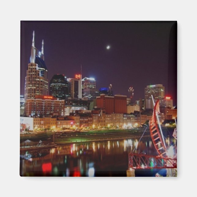 Nashville Skyline Magnet (Framsidan)