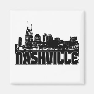Nashville Skyline Magnet