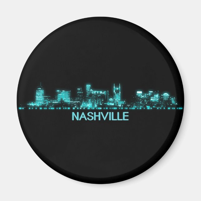 Nashville Skyline Magnet (Framsidan)