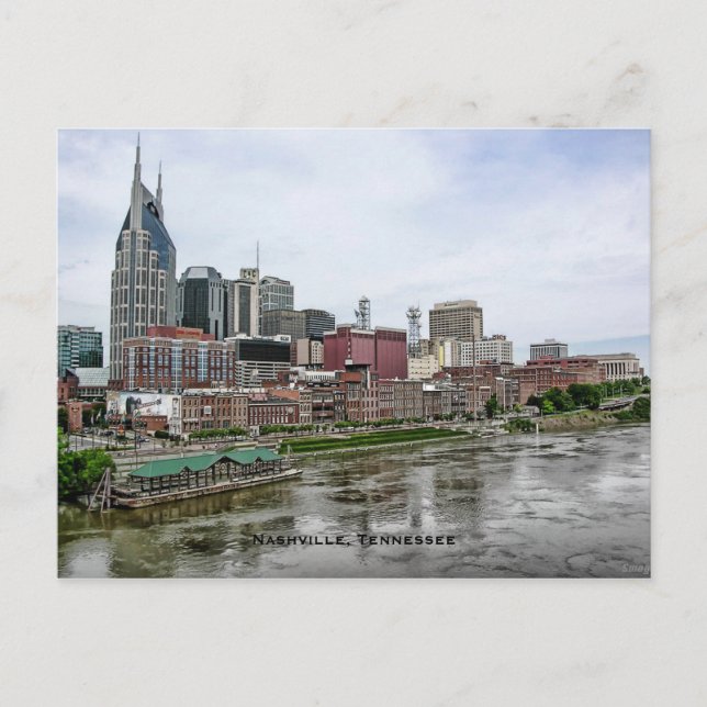 Nashville Skyline Postcard Vykort (Framsida)