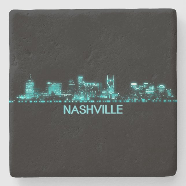 Nashville Skyline Stenunderlägg (Framsidan)