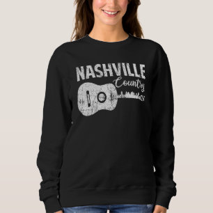 Nashville Skyline Tennessee Land Music Guitar P T Shirt
