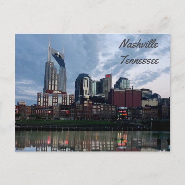 Nashville Skyline Vykort (Framsida)