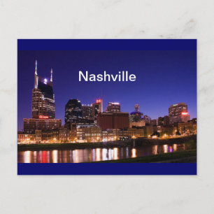Nashville Skyline Vykort