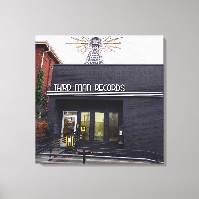 Nashville Street Foyography Canvastryck (Framsida)