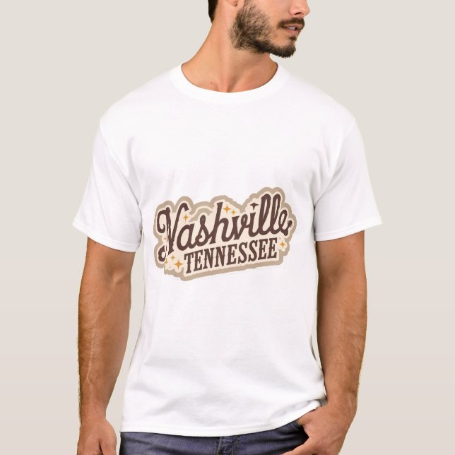 Nashville T Shirt (Framsida)
