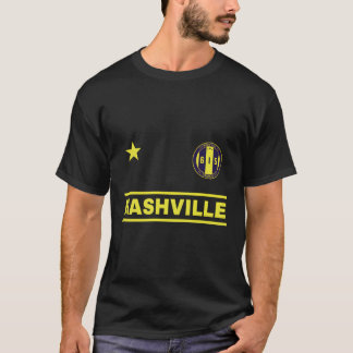 Nashville Tennessee - 615 Round Badge Designer Edi T Shirt