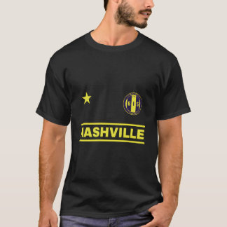 Nashville Tennessee - 615 Round Badge Designer Edi T Shirt