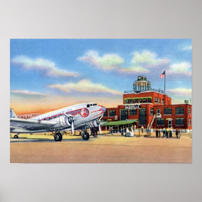 Nashville Tennessee Berry Fält Poster (Framsidan)