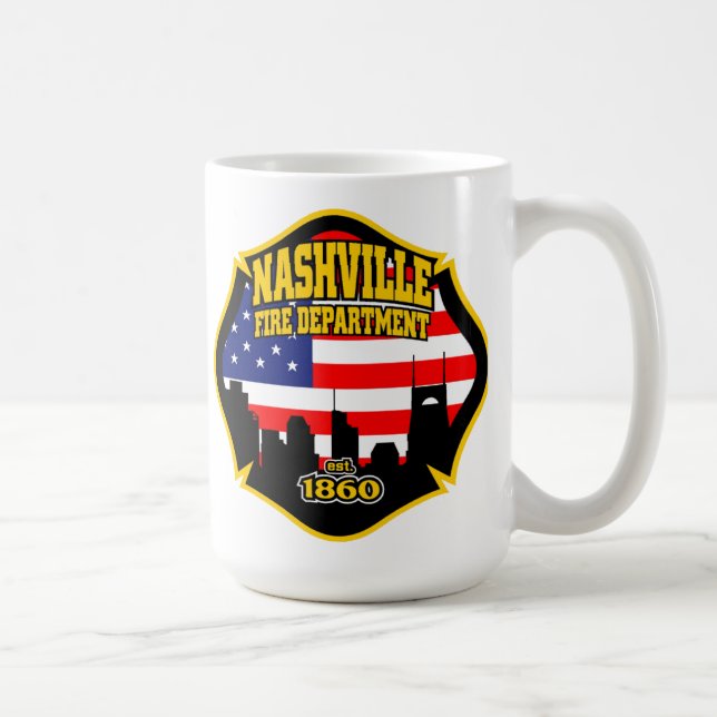 Nashville Tennessee brandstationmugg Kaffemugg (Höger)