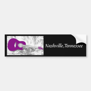 Nashville,Tennessee Bumper Sticker Bildekal